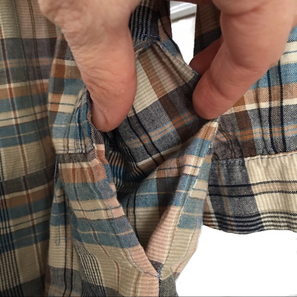 SAMMY VINTAGE PLAID SHIRT size M - Picture 7 of 7